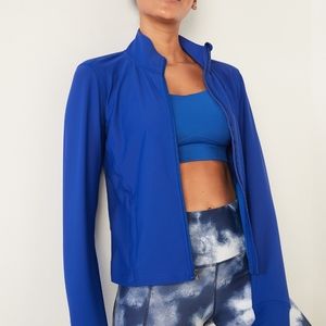 NWOT Cropped Track Jacket